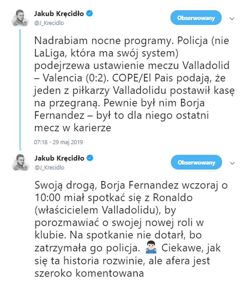 AFERA W HISZPANII! Oskarżenia o ustawianie meczów...